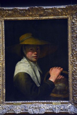 Jacob Gerritsz Cuyp (1594-1651) - Jeune fille au panier d'oeufs - 8822