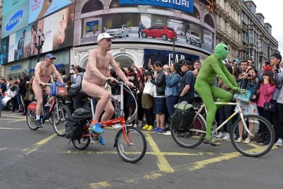 WNBR London (World Naked Bike Ride) - 9209