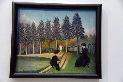 Le Douanier Rousseau - Le peintre et son modle (1900-1905) - 7265