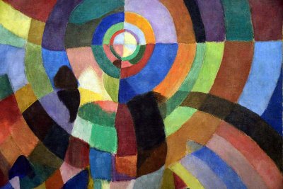Sonia Delaunay - Prismes lectriques (1914), dtail - 7308