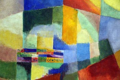 Sonia Delaunay - Prismes lectriques (1914), dtail - 7310