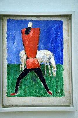 Kasimir Malevitch - Homme et cheval (1933) - 7320