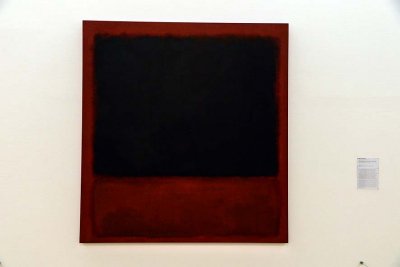 Mark Rothko - Untitled - Black, Red over Black on Red -  (1964) - 7398