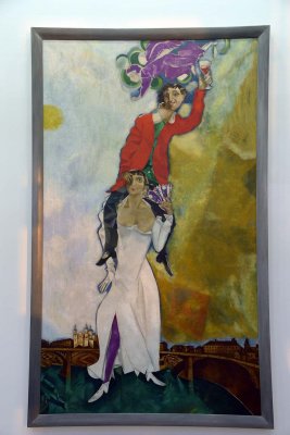 Marc Chagall - Double portrait au verre de vin (1917-1918) - 7440