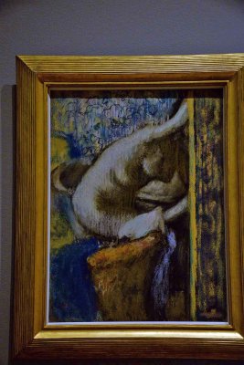 Edgar Degas - Woman Drying Herself (La toilette après le bain), after 1888 - Los Angeles County Museum of Art - 0621