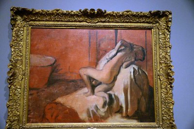 Edgar Degas: After the Bath, Woman Drying Herself (Après le bain, femme s'essuyant), 1896, Philadelphia Museum of Art - 0627