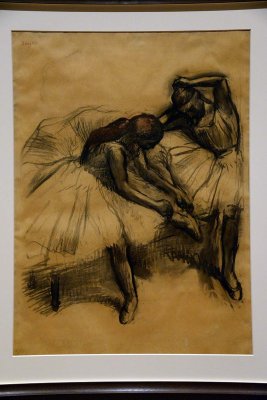 Edgar Degas - Two Dancers (Deux danseuses), 1905 - MOMA, New York - 0633