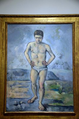 Paul Czanne - The Bather, 1885 - 0667