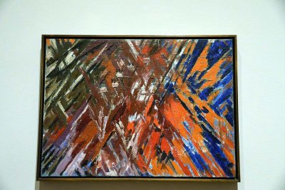 Mikhail Larionov - Rayonist Composition: Domination of Red, 1912-13 - 0742