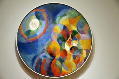 Robert Delaunay - Sun, Moon, Simultaneous 2, 1913 - 0757