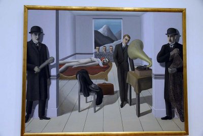 Ren Magritte - The Menaced Assassin, 1927 - 0902