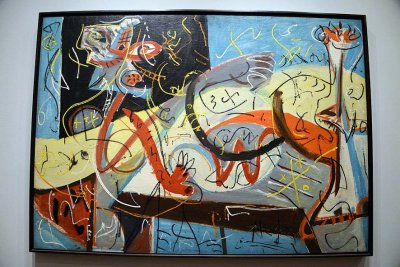 Jackson Pollock - Stenographic Figure, 1943 - 1033