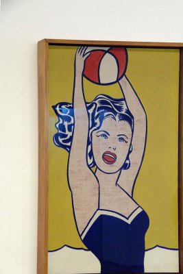 Roy Lichtenstein - Girl with a Ball, 1961 - 1082