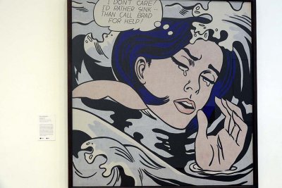 Roy Lichtenstein -  Drowning Girl , 1963 - 1084