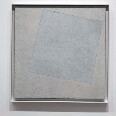 Kazimir Malevich - Suprematist Composition: White on White, 1918 - 0846