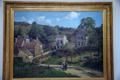 Camille Pissarro - Les cteaux de l'Hermitage, Pontoise (1867) - 1361