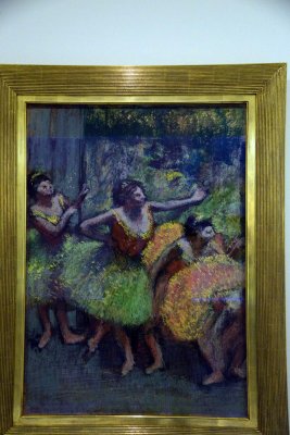 Edgar Degas - Danseuses vertes et jaunes  (1903) - 1381