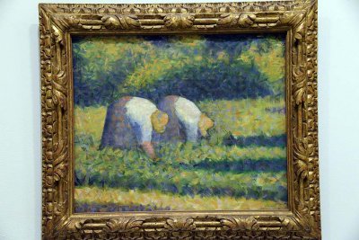 Georges Seurat - Paysannes au travail (1882-1883) - 1385