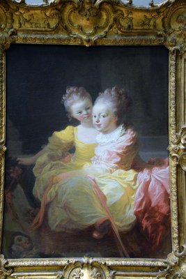 The Two Sisters (1769-1770) - Jean-Honoré Fragonard - 9123