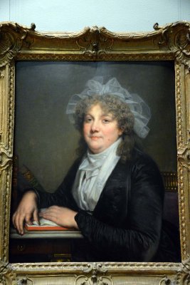 Madame Jean-Baptiste Nicolet (Anne Antoinette Desmoulins, 1743–1817), late 1780s - Jean-Baptiste Greuze - 9129
