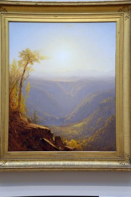 Sanford R. Gifford - A Gorge in the Mountains - Kauterskill Clove (1862) - 9274