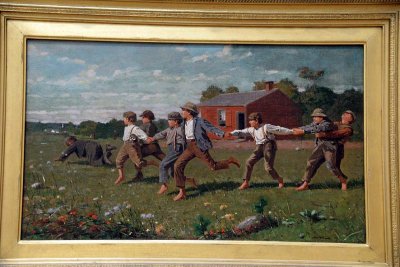 Winslow Homer - Snap the Whip (1872) - 9298