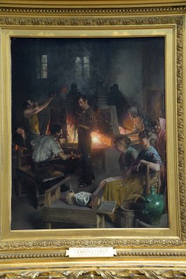 Charles Frederick Ulrich - Glass Blower of Murano (1886) - 9306