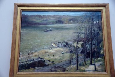 George Bellows - Up the Hudson (1908) - 9397