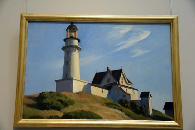 Edward Hopper - The Lighthouse at Two Lights (1929) - 9402