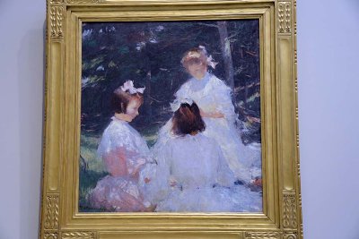 Frank W. Benson - Children in Woods (1905) - 9408
