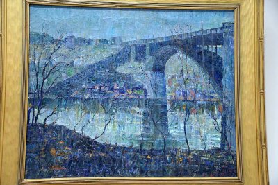 Ernest Lawson - Harlem River (1913) - 9412