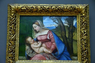 Madonna and Child (ca. 1508) - Titian, Tiziano Vecellio - 9465