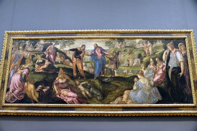 Jacopo Tintoretto - The Miracle of the Loaves and Fishes (ca. 1545-50) - 9475