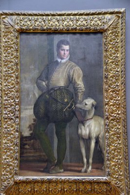 Boy with a Greyhound (1570s) - Paolo Veronese - 9489