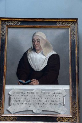 Abbess Lucrezia Agliardi Vertova (1557) - Giovanni Battista Moroni - 9494