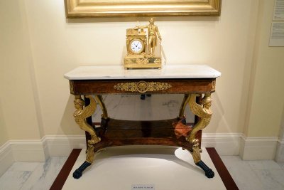 Square pier table with canted corner (1815-19) - Charles-Honor Lannuier - 9519
