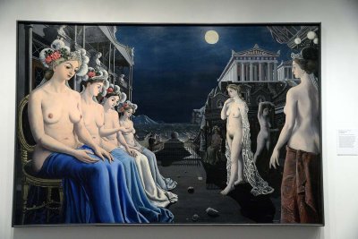 The Great Sirens (1947) - Paul Delvaux - 9702