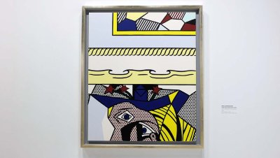 Roy Lichtenstein - Two Paintings with Dado (1983) - 9522