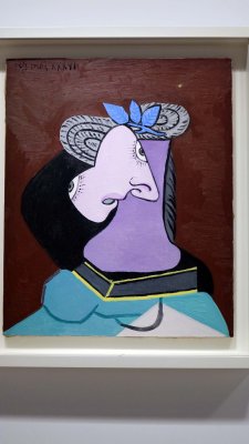 Pablo Picasso - Le chapeau de paille au feuillage bleu (1er mai 1936) - 9530