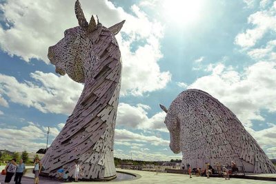 Andy Scott's Kelpies - Falkirk - 4325