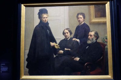 Henri Fantin-Latour - La Famille Dubourg, 1878 - Muse dOrsay, Paris - 7105