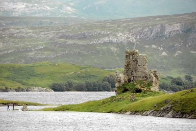 Ardvreck Castle, Loch Assynt, Sutherland - 0551