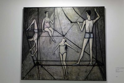 Bernard Buffet - Le cirque, Acrobates, 1955 - 7687