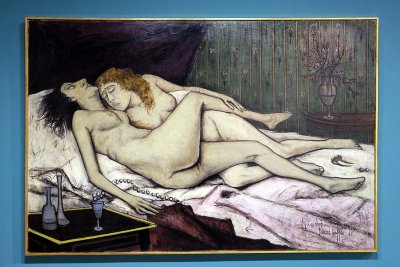 Bernard Buffet - Le sommeil d'aprs Courbet, 1955 - 7708