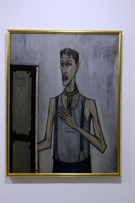 Bernard Buffet - Autoportrait (portrait de l'artiste) - Londres, Tate - 7720