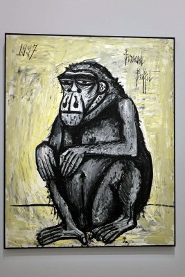 Bernard Buffet - Mes singes, gorille, 1997 - Collection Danielle Buffet - 7801