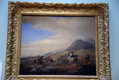 Philips Wouwerman - Hunting the Stag (1650) - 3017