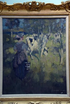 George Henry - The Milkmaid (1890) - 3157