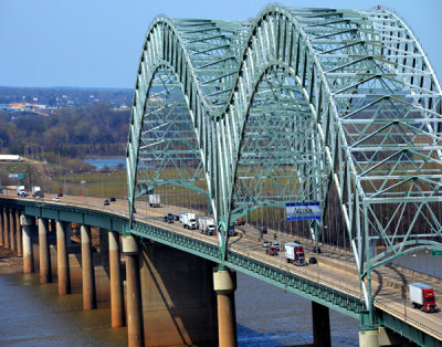 Bridge Between Memphis and Arkansas