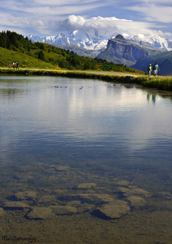 MORZINE.Lake of Joux Plane